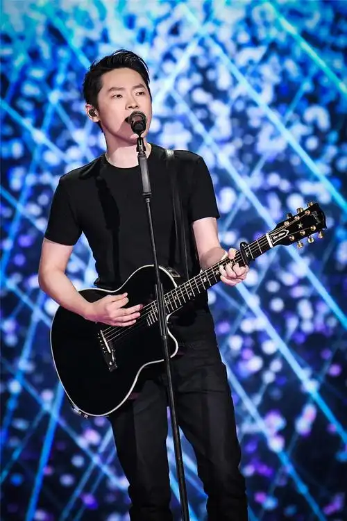 梁博浙江卫视年中音乐盛典演绎原创张亚东一脸姨母笑