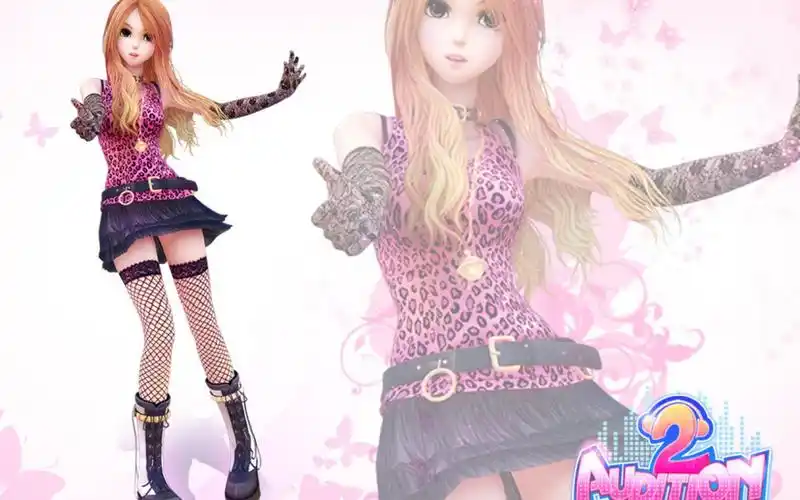 好玩的情侣角色舞蹈游戏劲舞团桌面壁纸 第二辑