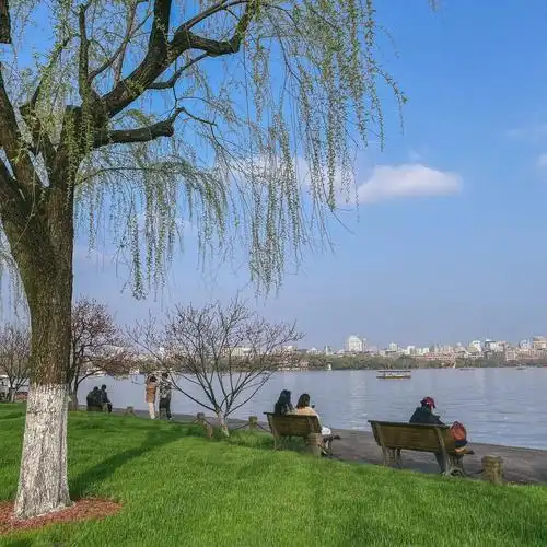 的美好下次想约漂亮妹妹去拍照91春天也太适合拍照啦#西湖  #杭州