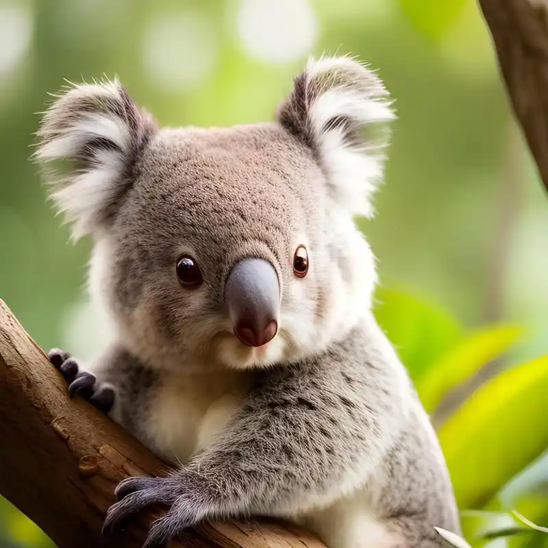 遇见一只呆萌的小可爱 #考拉