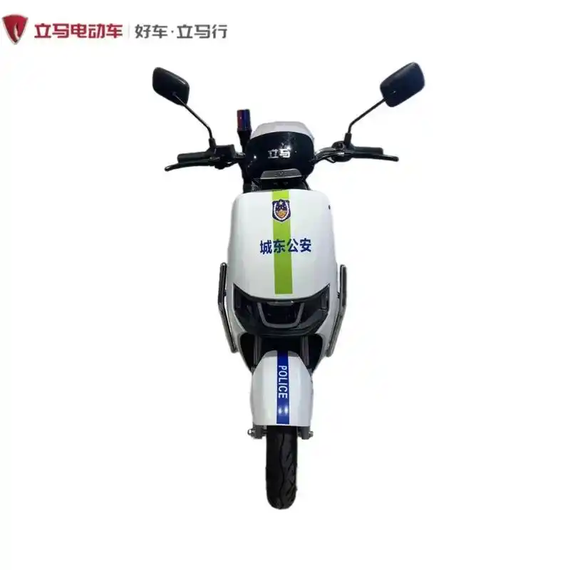 立马电动车 #绿色出行低碳又环保 #立马两轮巡逻车# - 抖音