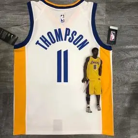 克莱汤普森的20-21赛季勇士主场球衣.球衣是全||_阿里巴巴找货神器