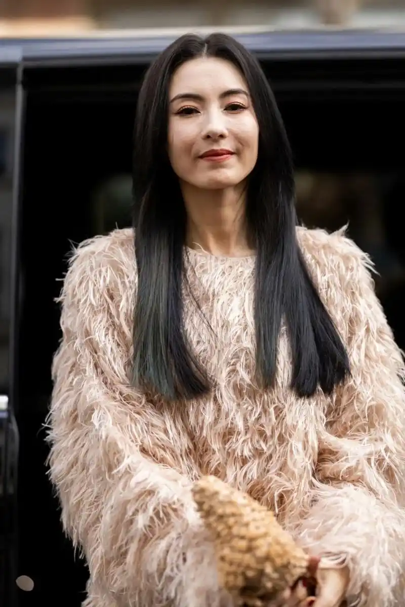 张柏芝生图,43岁这个状态已经很好了,天然脸非常耐看!