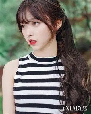 空气刘海发型图大曝光 4款发型让你尽显甜美气质