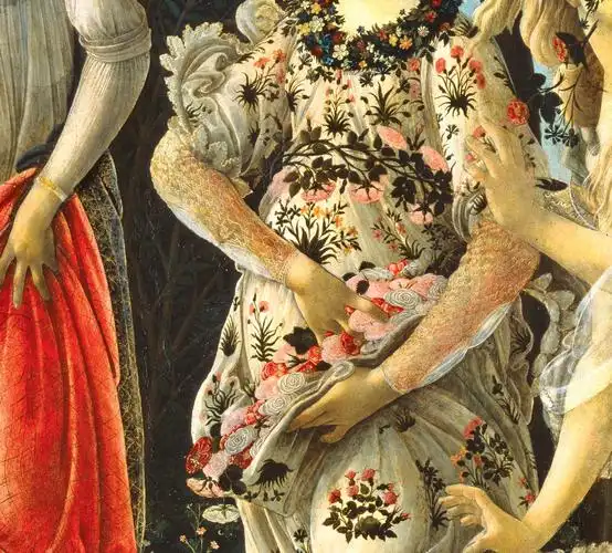 西方古典油画 世界名画 装饰画 桑德罗·波提切利《春天》