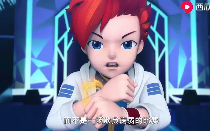炫斗战轮:小辉拒绝和心脏病对手战斗,导致双龙飞刃被冰柱压倒