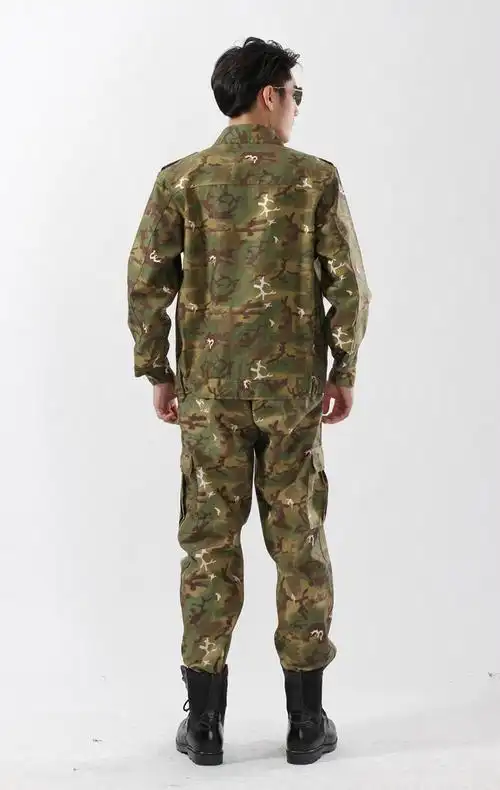 我是特种兵迷彩服套装 美军野战迷彩服户外丛林作训服真人cs服装