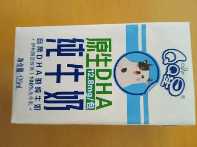 伊利qq星原生dha纯牛奶的热量和减肥功效