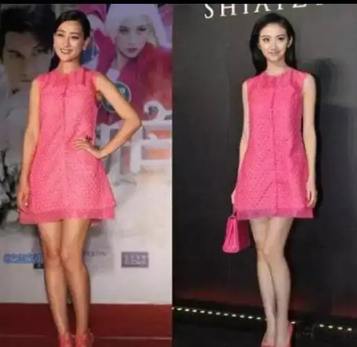 景甜曾经撞衫七位女星,如今李小璐已经沦陷,网友:杨幂最性感!