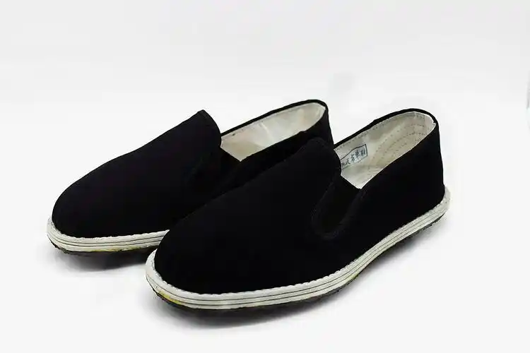 正品3519军工布鞋 老北京布鞋 78式松紧口单布鞋男 劳保工作单鞋