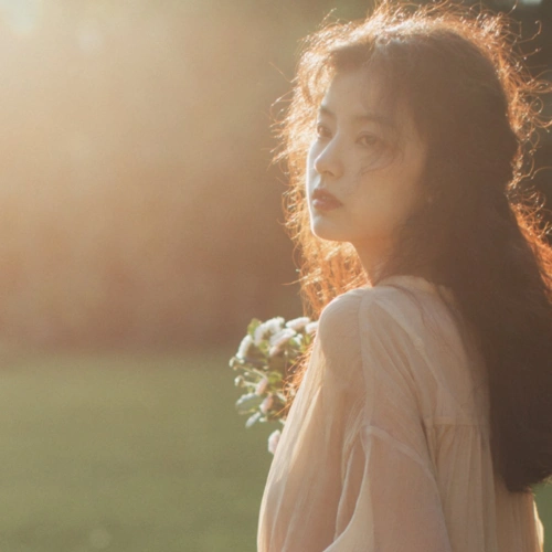 自截小清新女生头像闺蜜头像复古风仙女头像