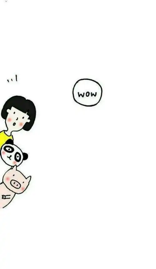 可爱简约卡通qq皮肤大图