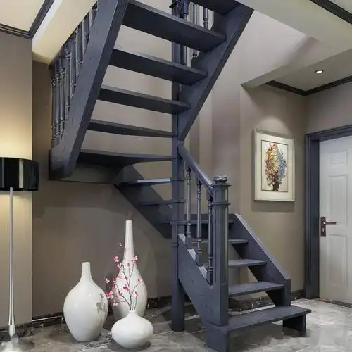 上海楼梯展现代风实木楼梯吸引着你拾级而上身心轻盈