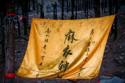 妇女为骗钱自戳烂脸 扮麻衣神相给游客算命