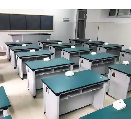 化学实验桌中小学生科学教室生物实验台理化板实验桌物理实验桌板式