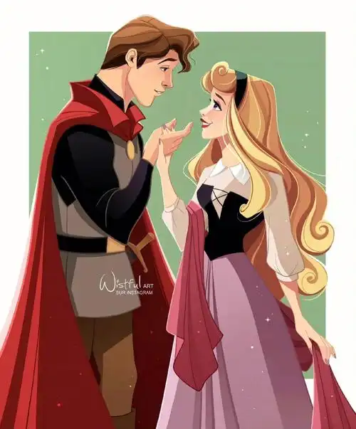 迪士尼公主与王子高清图片分享126