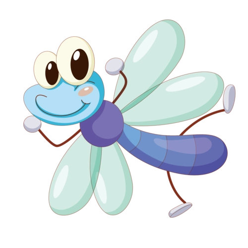 卡通蜻蜓