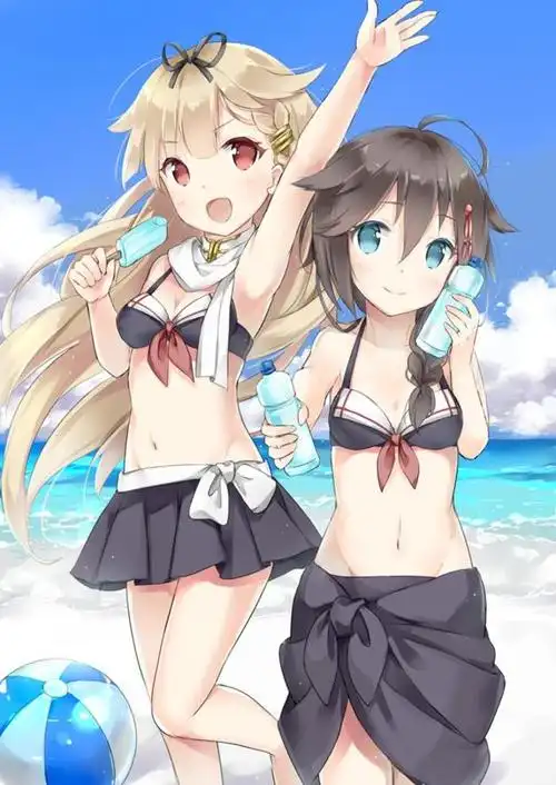 泳装阵雨舰队collection竖图