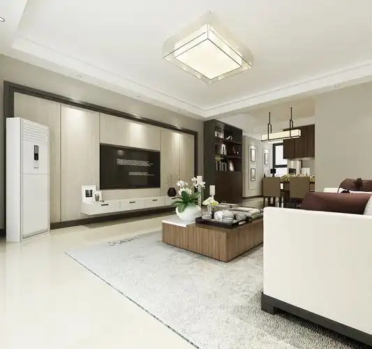 优雅- 现代风格三室二厅二卫装修效果图 - ***森设计效果图 - 每平每