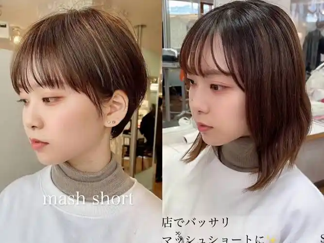 在生活中,大部分短发其实都不需要烫发,只要把发型裁剪的精致一些,再