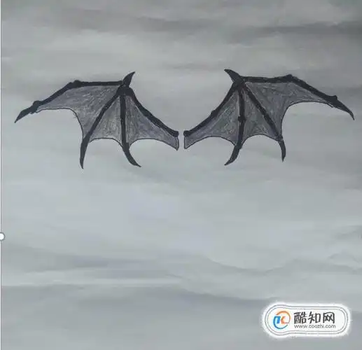 恶魔的翅膀怎么画听_酷知经验网