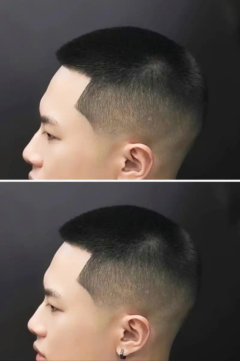 12mm渐变立体圆寸|清爽发型|男生短发 🔥这样的寸头你们爱吗?