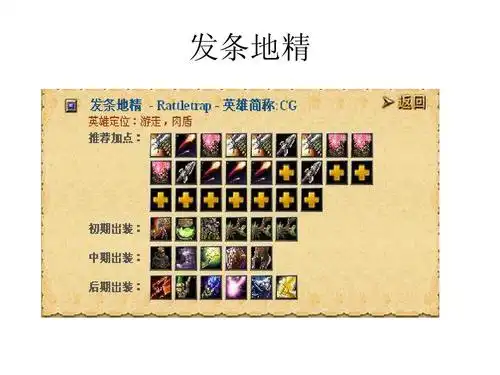 dota出装ppt 第8页 (共95页,当前第8页) 你可能喜欢 dota装备合成