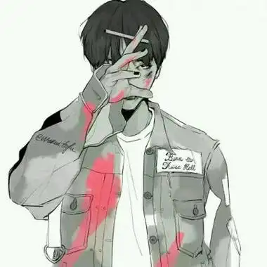 qq伤感头像男生冷淡二次元