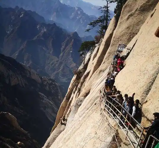 西岳华山!天下第一险山