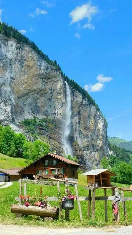 唯美小镇自然风景手机壁纸