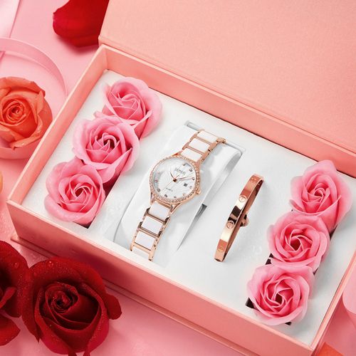 gemax/格玛仕实用高档精致礼盒ins生日礼物永生花套装结婚七夕情人节