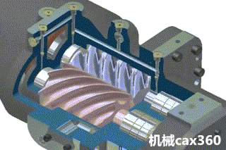 螺杆式空气压缩机是喷油单级双螺杆压缩机,采用高效带轮(或轴器)传动