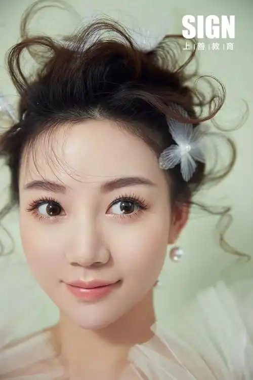 【上善教育】经典韩式造型,干净精致妆容,淡淡绽放小女人的美好!