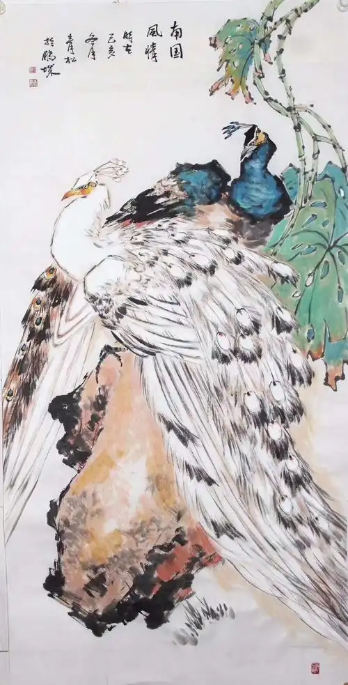 蒲青松国画～花鸟精品欣赏 之二