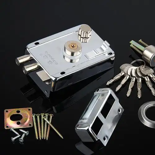 老式牛头锁没有钥匙了怎么开