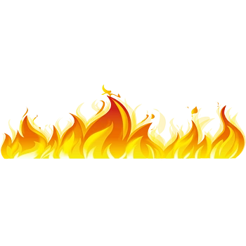 金色火焰矢量图
