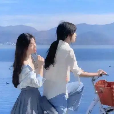 2023闺蜜头像真人二人超好看超火真人图片