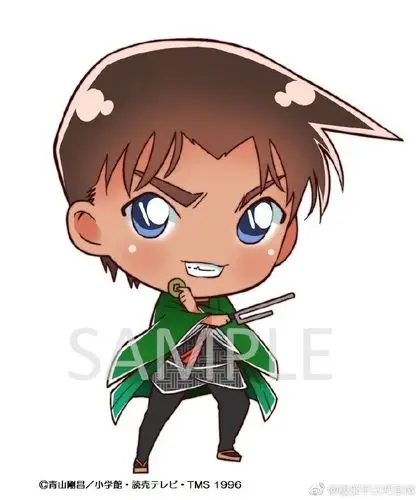 q版也掩盖不了的帅气新周边来了哦服部平次超话#服部平次周边#18-09