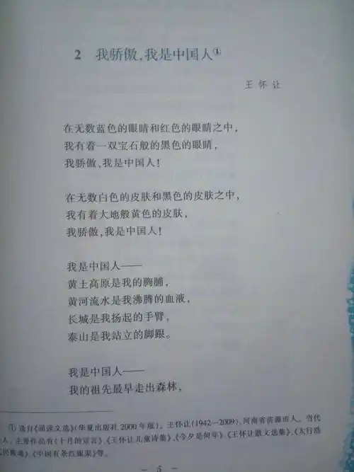 关于爱国的现代诗歌