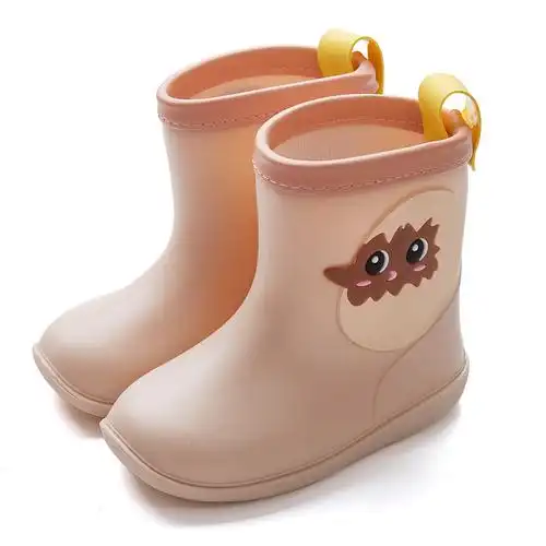 儿童尚水雨靴高筒中筒防水幼儿时尚雨鞋轻便雨靴