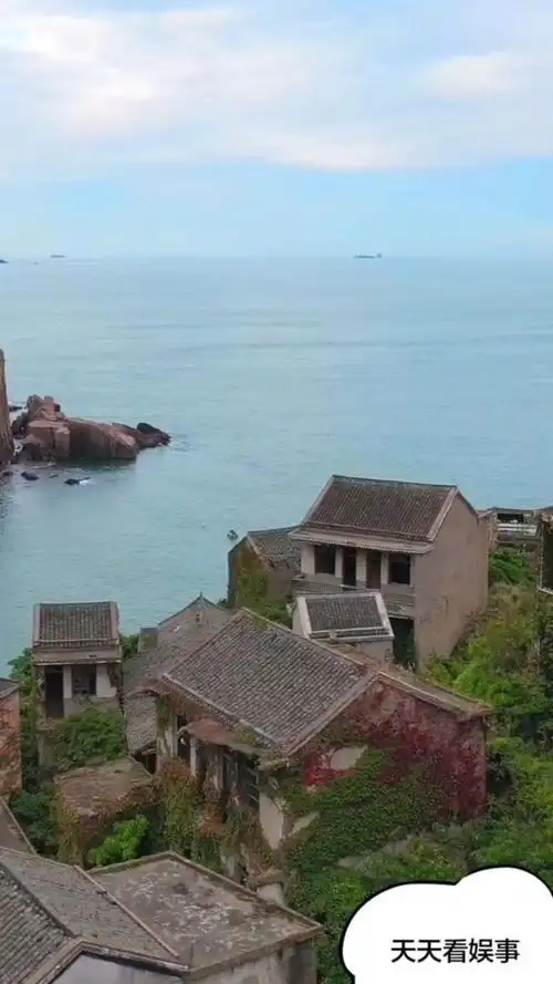 浙江一海岛上的房子,面朝大海却无一人居住,可惜了这海景房啊!