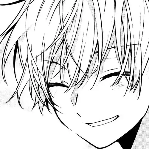 日系动漫男头#黑白