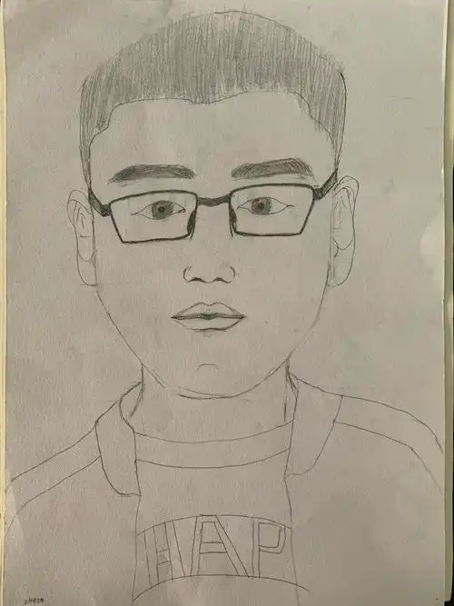 英杰中学2019届初一年级学生自画像