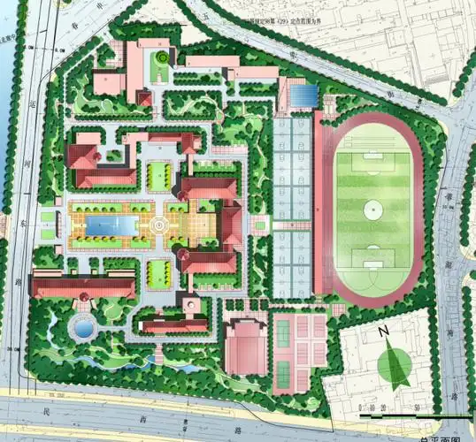 无锡第一中学校园规划及建筑设计文本