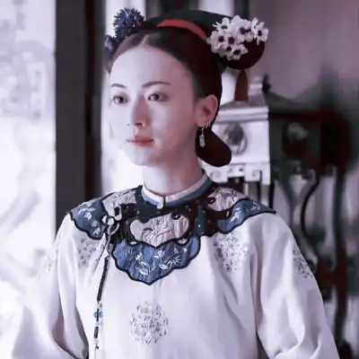 吴谨言延禧攻略魏璎珞头像.二传标注堆糖晗昏wink.