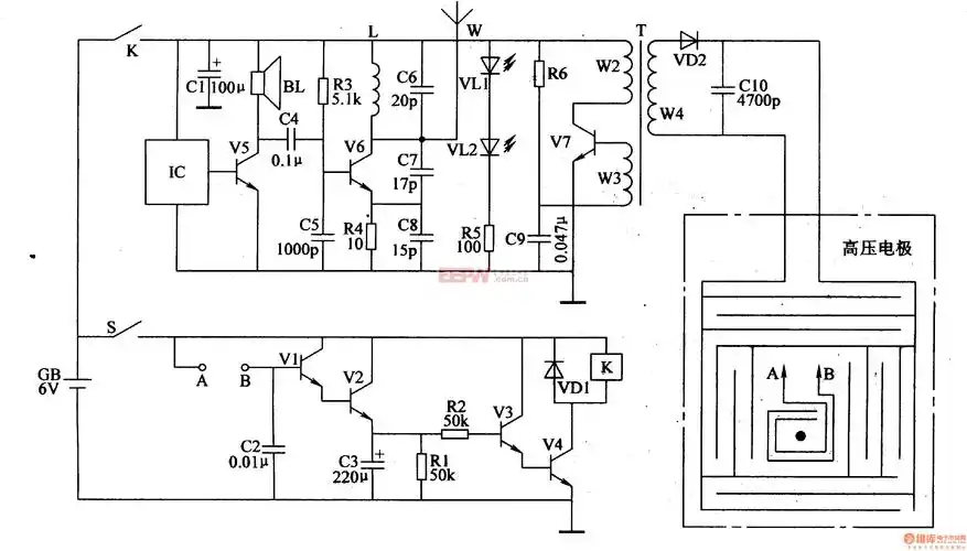 灭鼠-电路图-电子产品世界
