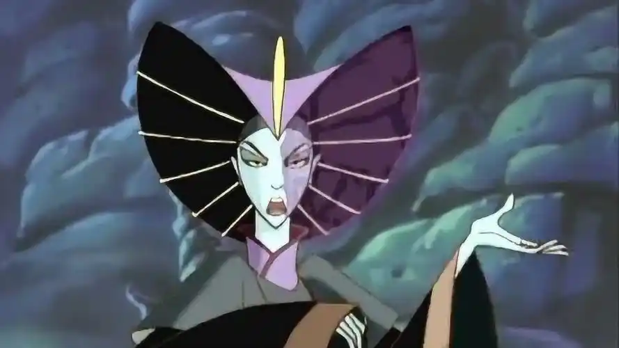 哪吒传奇石矶娘娘刚变化成人申公豹就倒着走了进来