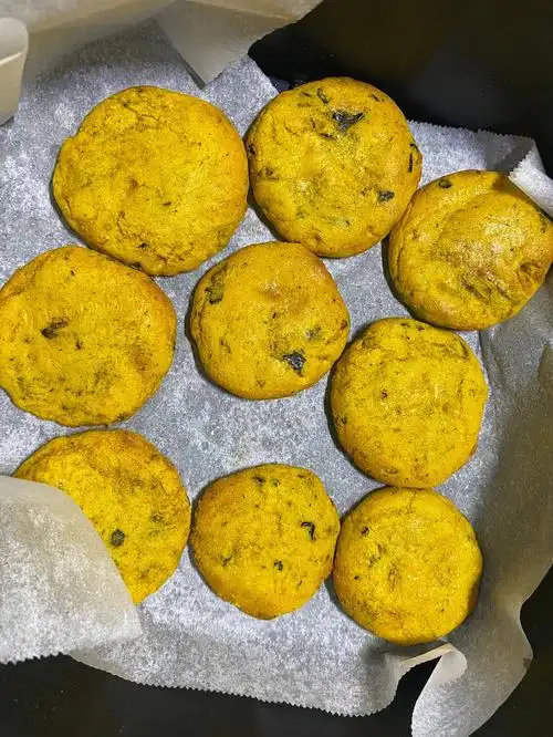 全网最简单的空炸南瓜饼