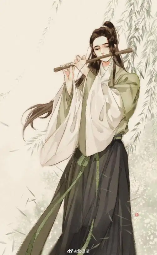 古风美男绘师北极婧