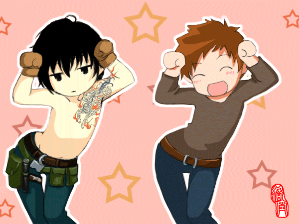 《盗墓笔记》q版动图_美图_漫域_中国动漫综合门户